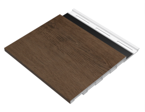 ChamClad Shadowline Wall Panel 1/2 in. x 6 in. x 20 ft. Toffee