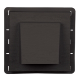 Water Management 4" Hooded Vent #327 Graphite