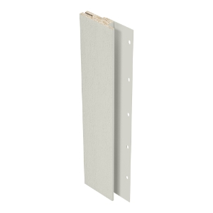 Diamond Kote® 5/4 in. x 4 in. x 16 ft. Rabbeted Brushed Smooth Trim w/Nail Fin Light Gray - 2 per pack