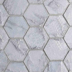 Erin Adams Tempered Stardust Hex Tile 12 in. x 12 in.