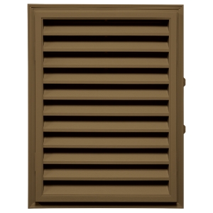 18 in. x 24 in. Rectangle Louver Gable Vent Hearthstone 375