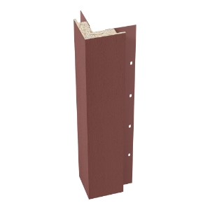 Diamond Kote® 5/4 in. x 4 in. x 16 ft. Rabbeted Brushed Smooth Outside Corner w/Nail Fin Bordeaux - 1 per pack