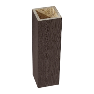 Diamond Kote® Pro-Post Wrap 4 in. x 4 in. x 12 ft. Umber  * Non-Returnable *