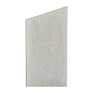 Diamond Kote® 3/8 in. x 16 in. x 16 ft. Vertical Siding Panel Light Gray