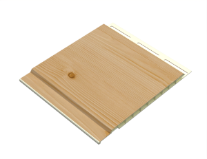 ChamClad Solid Soffit 3/8 in. x 6 in. x 9 ft. Canadian Pine