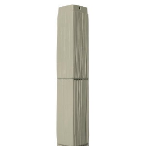 10 in. Staggered Shake Outside Corner Post Kit 643 Cypress 60 in.