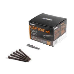 10x2-3/4 Epoxy Coated Screws Choc #71 (Sndbar,Irnwd,Khaya) 100 sq. ft.