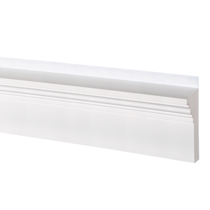 7-1/8 in. x 18 ft. PVC Smooth Crosshead Pediment Moulding AMCP04216 * Non-Returnable *
