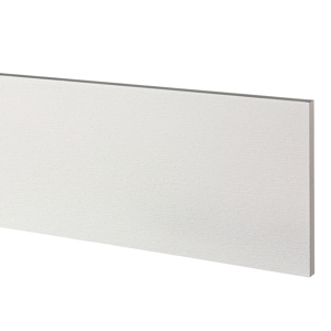 AZEK Trim 5/8 in. x 10 in. x 18 ft.  Frontier PVC Woodgrain/Smooth Classic White AF06210216