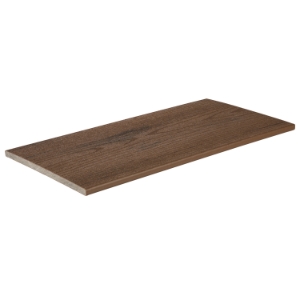 Terrain 7-1/4 in. x 12 ft. Brown Oak Riser Board