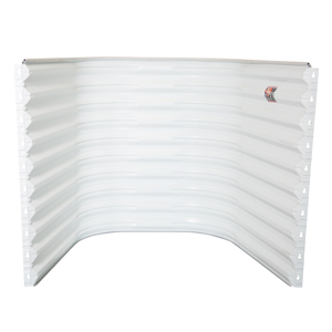 Area Well Extension for 68 in. x 37 in. x 13 in. Wall Mount White
