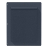 Diamond Kote® RigidMount Blank Universal Mount Block Brushed Smooth Midnight