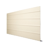 TruLine HP 10 in. x 12 ft. Smooth Ribbed Fascia White 280