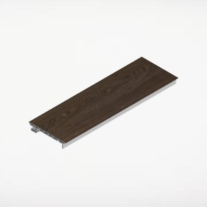 Quick Click Single Piece Column & Beam Wrap 8 in. x 10 ft. Modern Walnut 1 piece = 1 each; order 4 for a full wrap