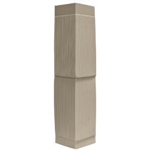 7 in. Split Shake Outside Corner Post Kit 170 Heather 56 in.