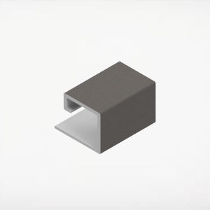 1pc Multi Trim for Board & Batten 1 in. 12 ft. Warm Autumn 4/pk ChamClad