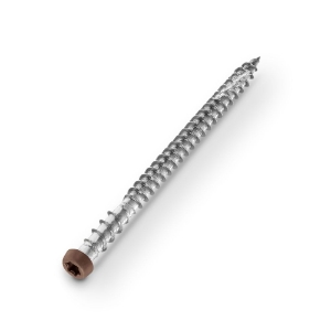 10 x 2-1/2 in. Stainless Steel Screws Java #73 (Chicory Brown) 30 sq. ft.