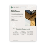 Chamclad Quick Click Soffit Handle Board Sample