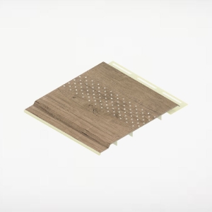 6 in. Vented Soffit 12 ft. Rocky Mountain Oak