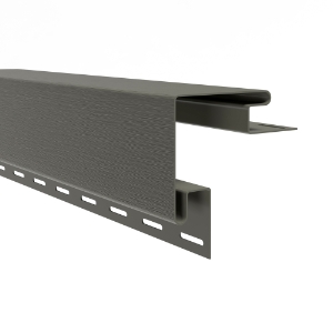 Universal Woodgrain Outside Corner Post 3/4 in. x 3 in. Weathered Gray 10 ft.