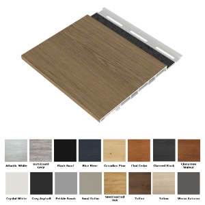 Wausau Supply | ChamClad 1/2 in. x 6 in. x 16 ft. Shadowline Wall Panel ...