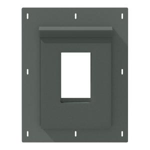 Diamond Kote® RigidMount Receptacle Mount Block Brushed Smooth Emerald