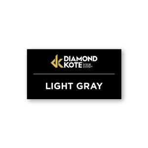 Diamond Kote® ID Signage 4 in. x 2 in. - Light Gray