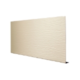 TruLine 8 in. Steel Woodgrain Fascia White 280