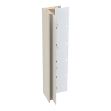 Diamond Kote® 5/4 in. x 4 in. x 16 ft. Rabbeted Brushed Smooth Outside Corner w/Nail Fin Glacier Fog - 1 per pack