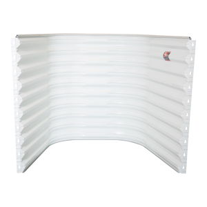 Area  Well 42 in. x 36 in. x 60 in. Wall Mount White redirect to product page