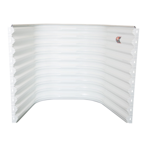 Area  Well 42 in.W x 36 in.D x 60 in.H Wall Mount White