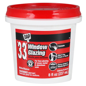 33 Glazing White Windows Glaze 1/2 pt.  * Non-Returnable *