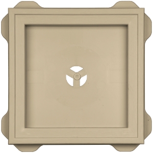 Recessed Square Mount Block Desert Tan 013