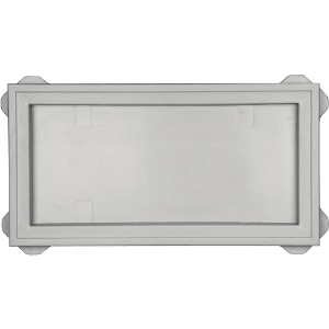 Recessed Jumbo Mount Block Paintable 030