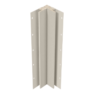 Diamond Kote® 5/4 in. x 3 in. x 16 ft. Rabbeted Brushed Smooth Inside Corner w/Nail Fin Glacier Fog