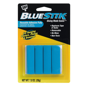 BlueStik Blue Hard Surfaces Adhesive 1 oz.  * Non-Returnable *
