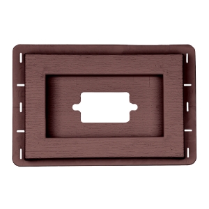 Water Management Horizontal Recessed Mount Block #457 DK Bordeaux