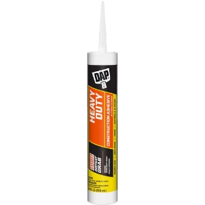 DAP Heavy Duty Construction Adhesive 28 fl. oz. - Off White