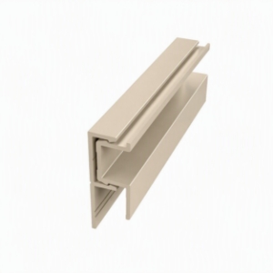 EasyTrim EZ-71 7/16 in. x 10 ft. 2-piece Vertical Term J Panel Trim Sand