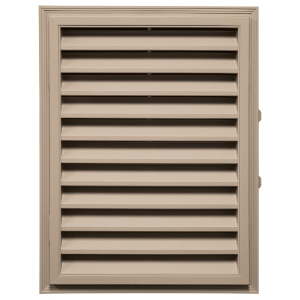 18 in. x 24 in. Rectangle Louver Gable Vent #023 Wicker