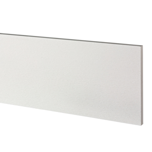 AZEK Trim 5/8 in. x 10 in. x 12 ft.  Frontier PVC Woodgrain/Smooth Classic White AF06210144