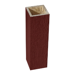 Pro-Post Wrap 4 in. x 4 in. x 12 ft. Bordeaux  * Non-Returnable *