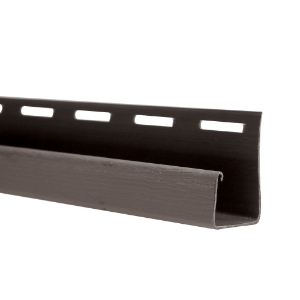 3/4 J Channel 90 in. Aspen Brown Accent