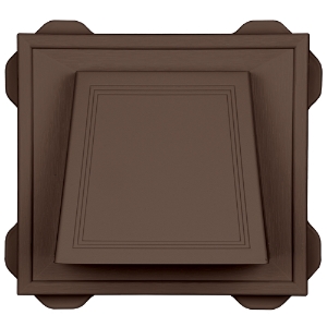 4" Hooded Vent #032 Brown