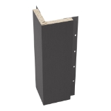 Diamond Kote® 5/4 in. x 6 in. x 16 ft. Brushed Smooth Outside Corner Graphite - 1 per pack