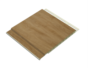 ChamClad Solid Soffit 3/8 in. x 6 in. x 20 ft. Sunbleached Oak