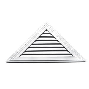 12/12 Triangle Gable Vent 26 in. x 52 in. #001 White