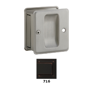 Ives 990 Passage Pocket Door Lock 716 Ages Bronze - Model: SC990B716