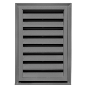 12 in. x 18 in. Rectangle Louver Gable Vent #156 CT Arctic Blend