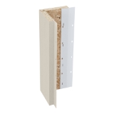 Diamond Kote® 5/4 in. x 6 in. x 16 ft. Brushed Smooth Outside Corner Glacier Fog - 1 per pack